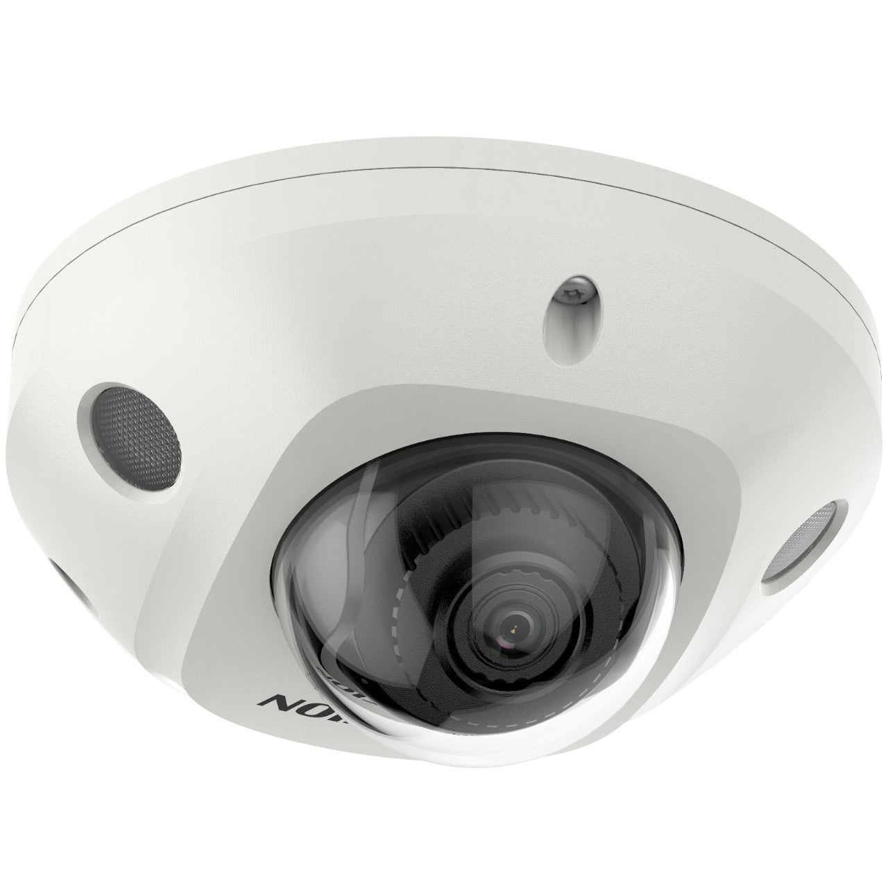 Hikvision telecamera 4MP IP POE turret Colorvu Acusense white led - DS