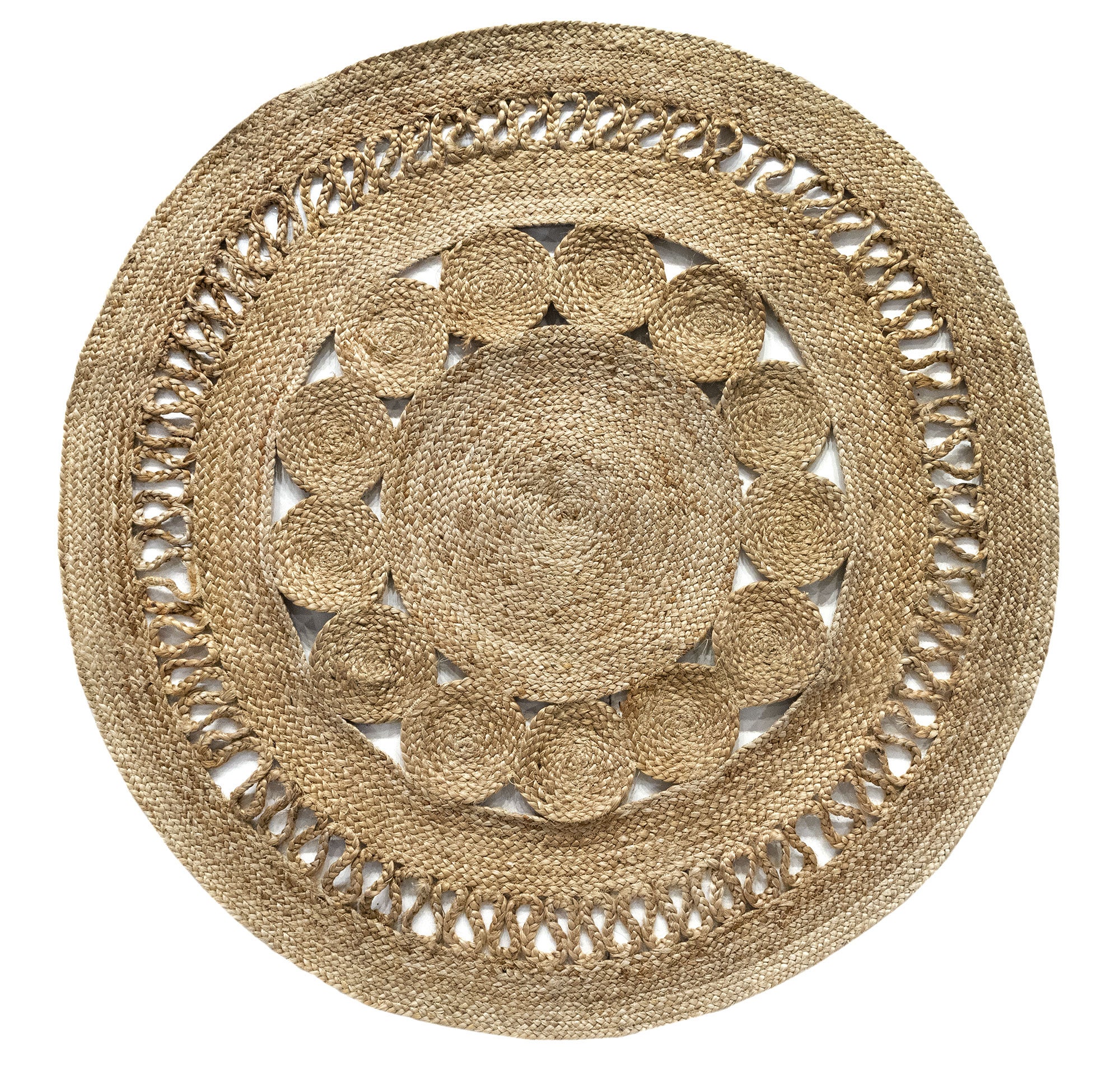 Hamid - Dywan z juty ALHAMBRA NAZARI 120x120cm