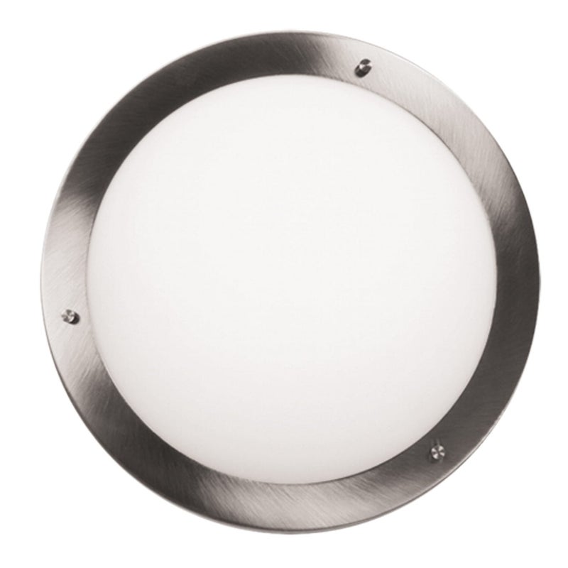 Plafon Aquila okrągły biały satyna 1xG9x40W wym: 5 x 18 cm IP44 szkło Candellux