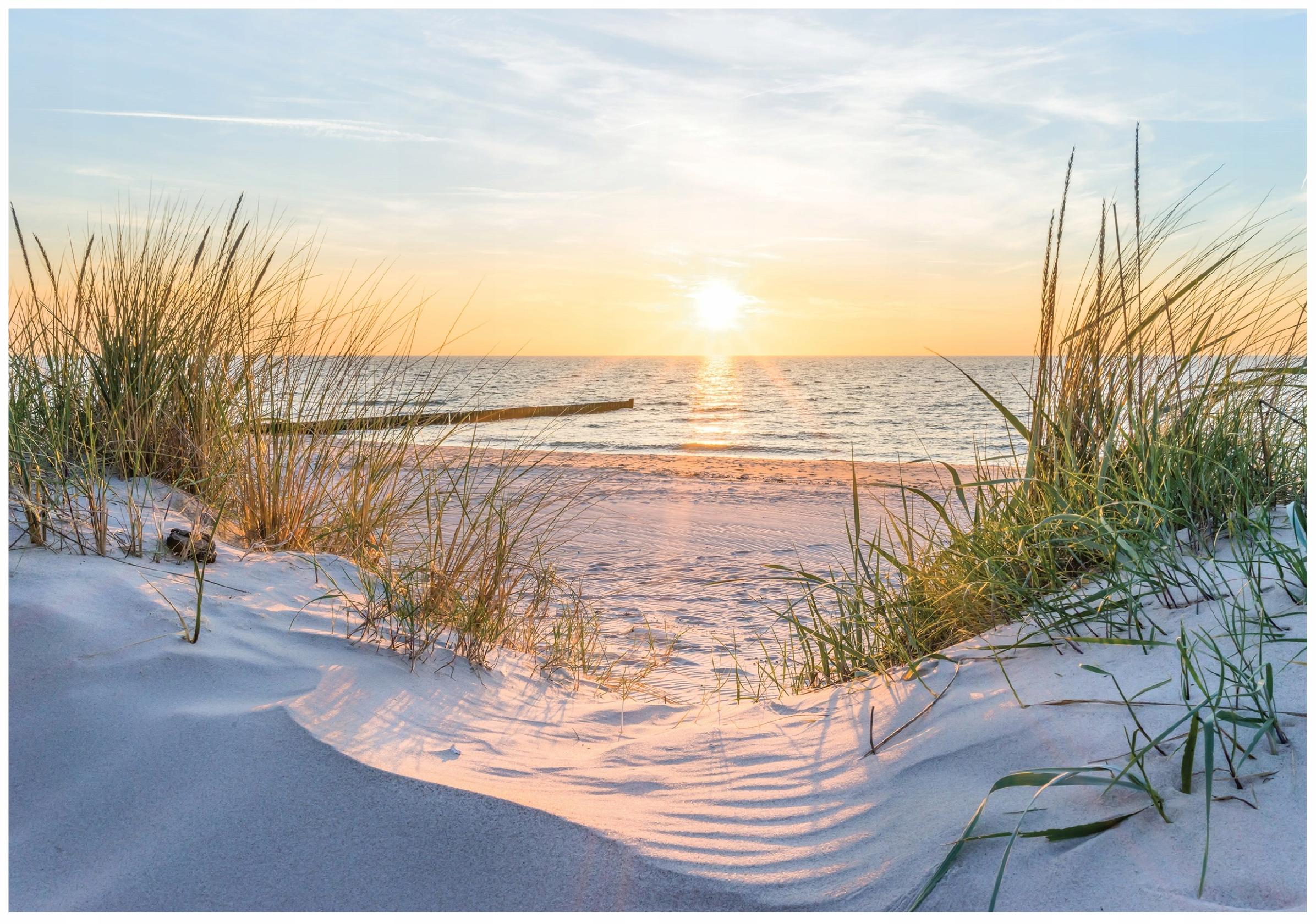 Fototapeta Plaża Morze Slońce Krajobraz 254x184 cm Tapeta Do Sypialni Salonu Kuchni Na Flizelinie