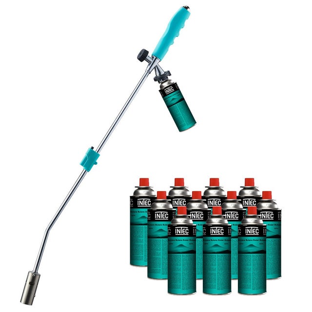 Diserbatore termico piezoelettrico + 12 cartucce gas butano KZ GARDEN