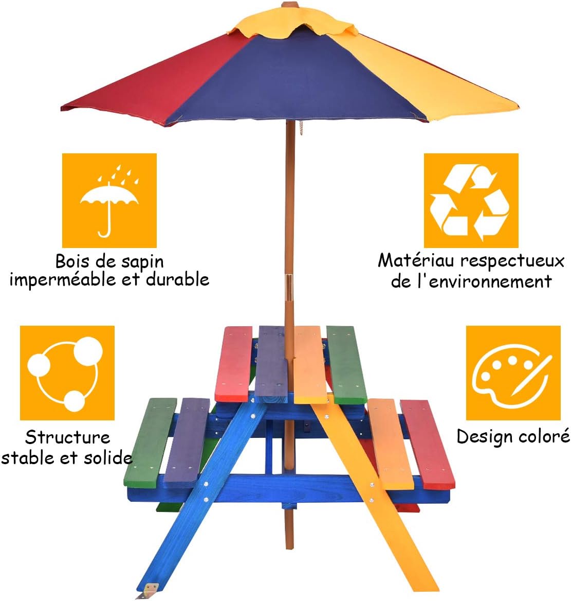 Gruppo di seggiolini per bambini 4 pezzi set di mobili per bambini set di sedie