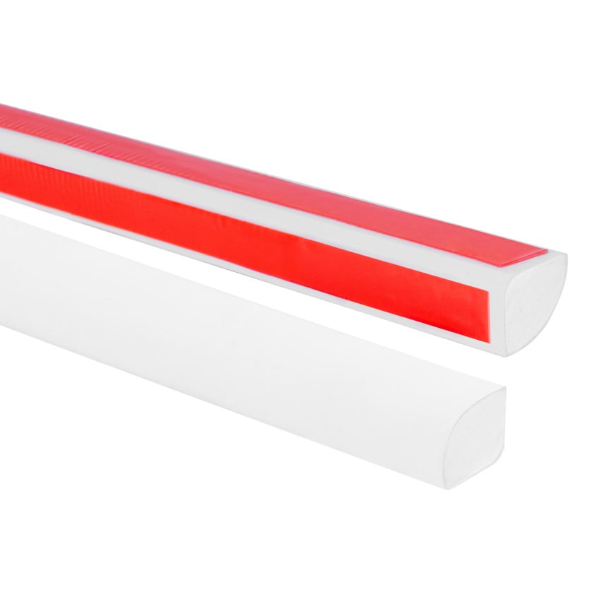 Modanatura Decorativa Autoadesiva In PVC 15x15 Mm, Flessibile, Resistente UV E Impermeabile, Rotolo 3 M Nero Per Pareti E Pavimenti