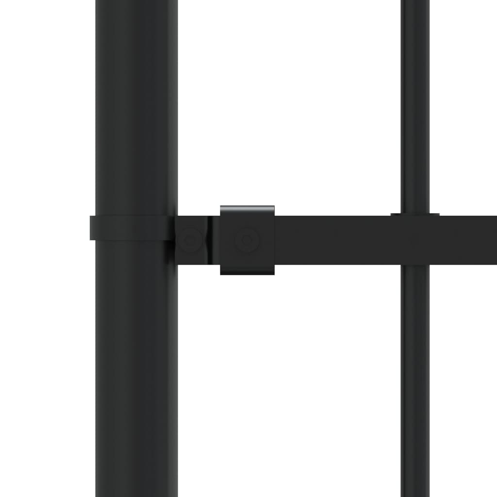 Clôture de jardin Woerden avec pointe en forme de lance, noire, 240 x 75 cm, acier vidaXL - 7