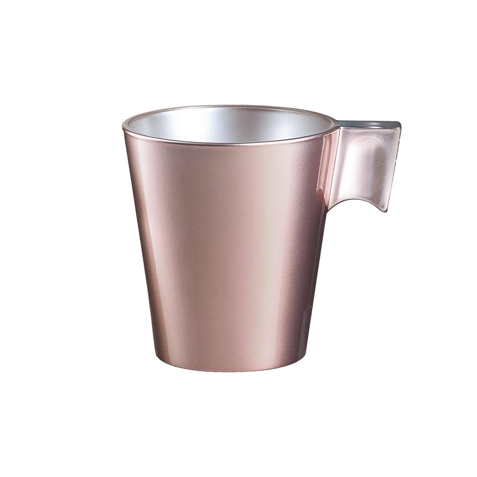 Taza De Espresso Luminarc Flashy - 8 Cl, Color Negro, Cristal Templado, Apta Lavavajillas Y Microondas