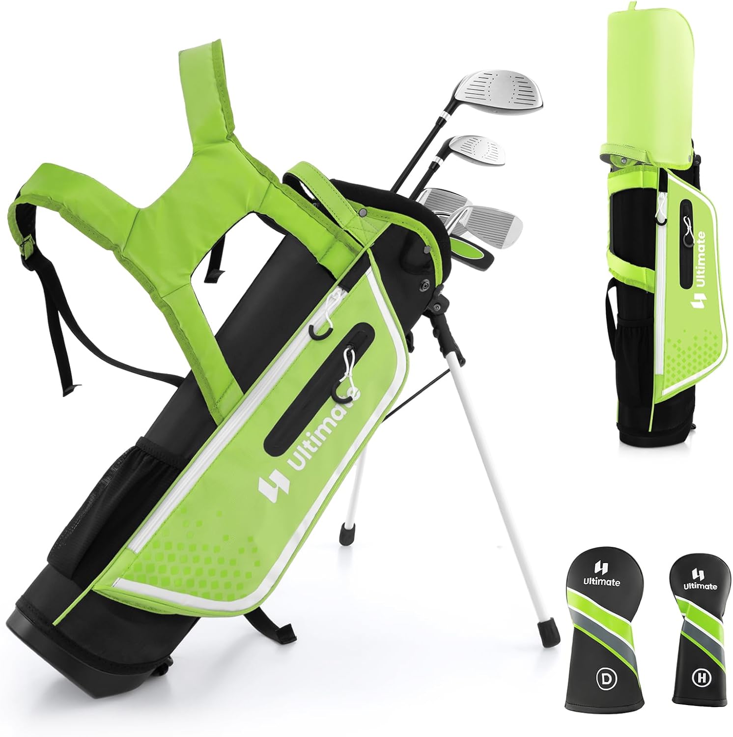 Costway Porta Le Sacche Con Le Mazze Da Golf Mazze Da Golf Per