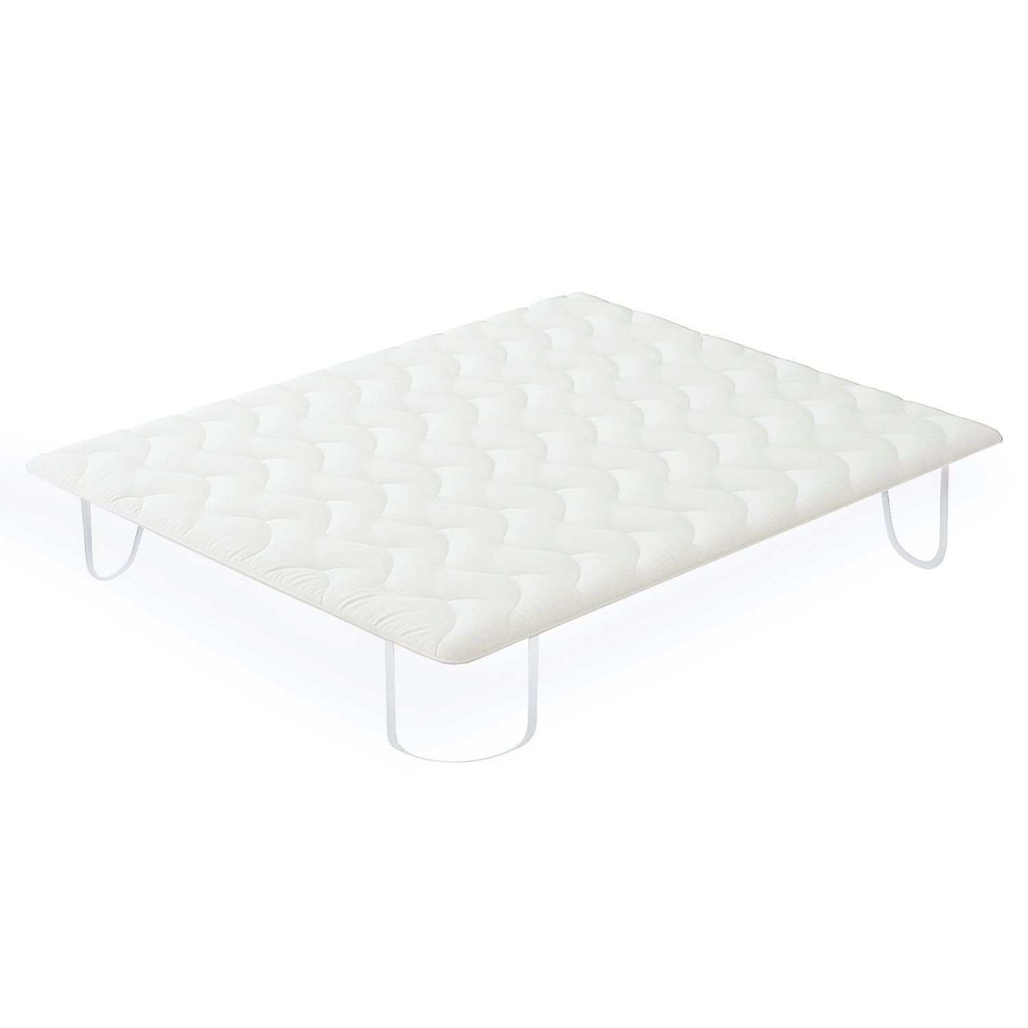 Topper Viscoelástico 135x190cm - Memory Foam Transpirable - Cara Invierno/Verano - Fusion Home - 4