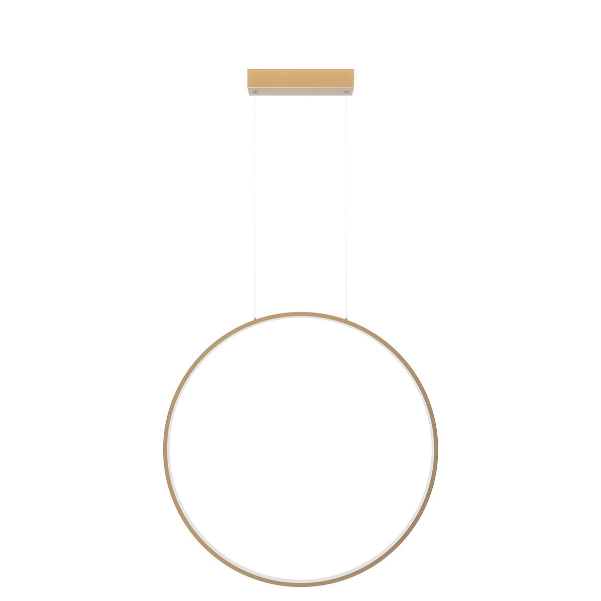 Lampa wisząca MIRROR LED 35W Odcienie bieli 3520lm - 3780lm - 3560lm złota wym: 120 x 60 x 1,5 cm Light Prestige