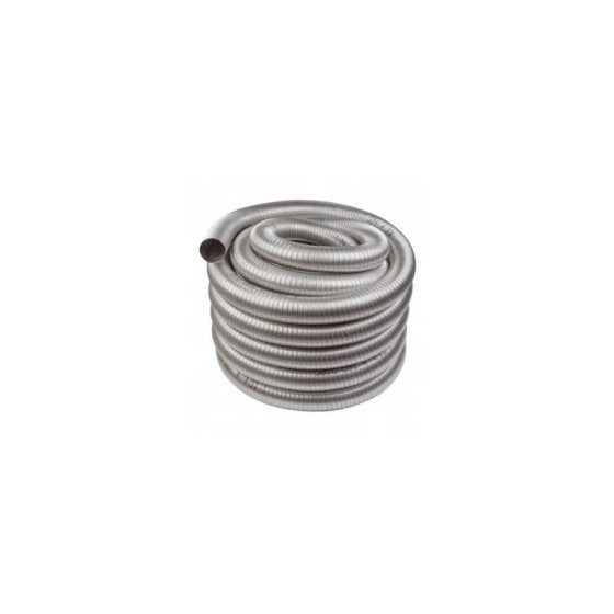 Tubage flexible inox double peau ø150 mm - 5 mètres - 2