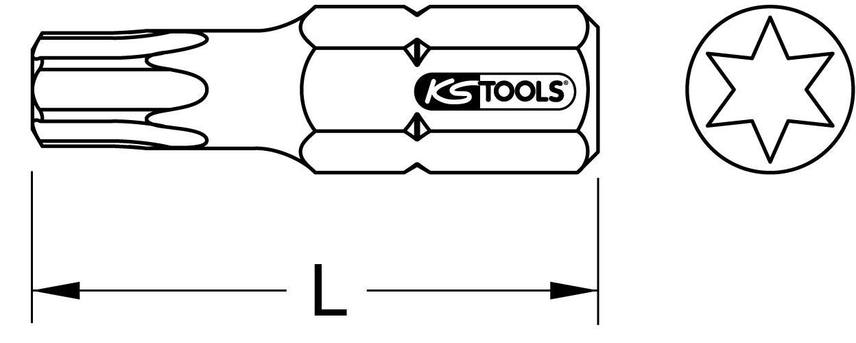 KS TOOLS 1/4