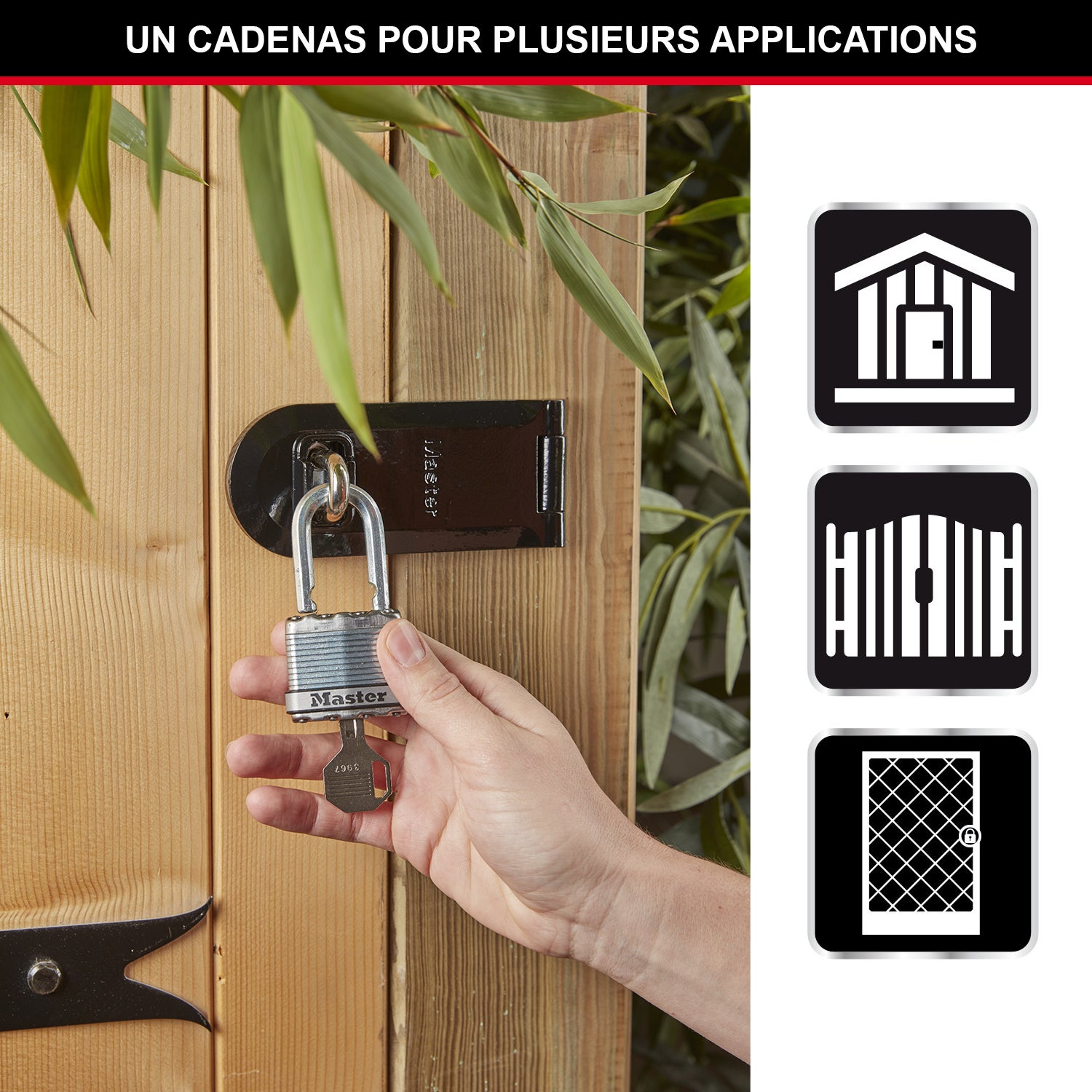 Cadenas Excell 2 pcs Acier laminé 45 mm M1EURT Master Lock - 2