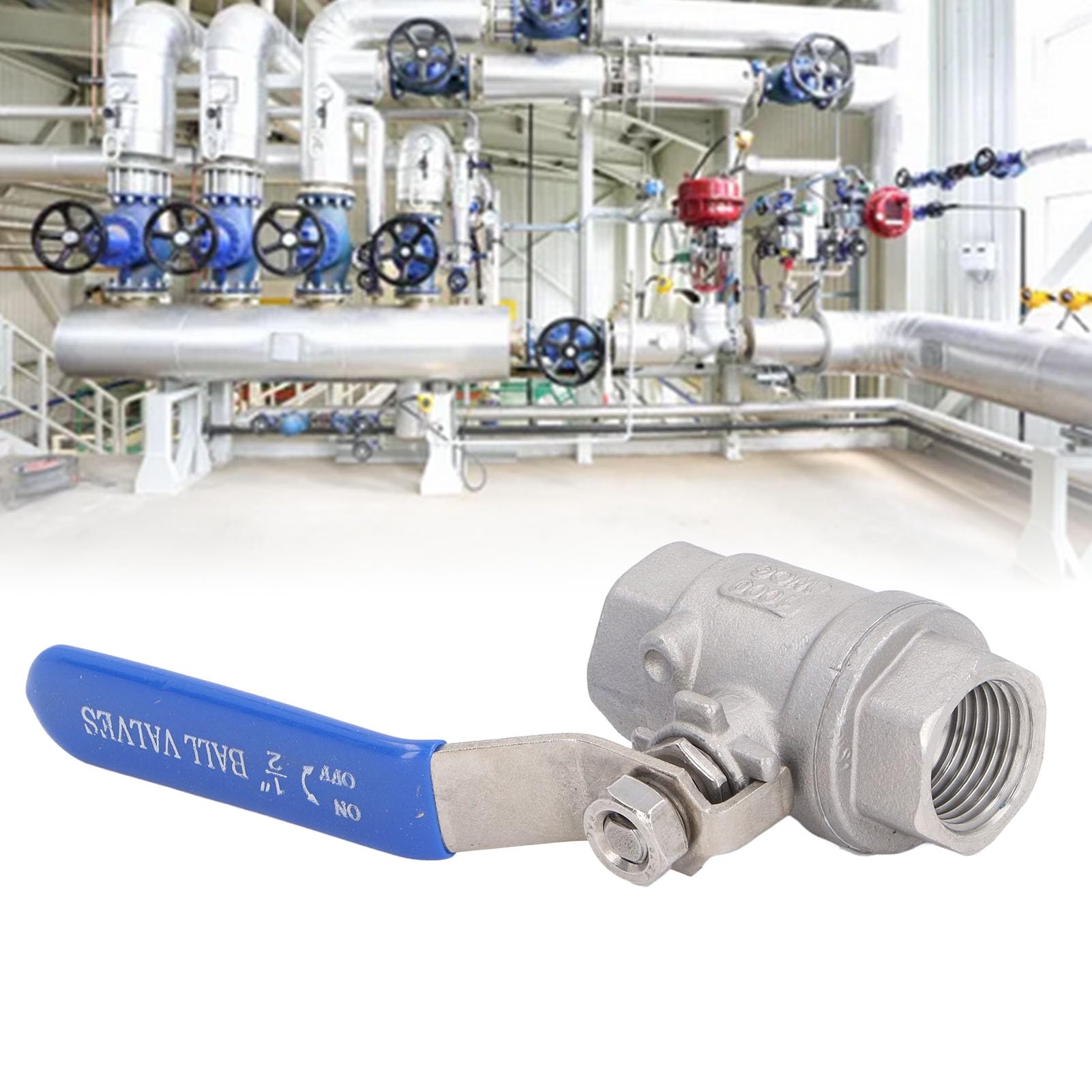 Valvola A Sfera In Acciaio Inossidabile Filettata Con Porta Ridotta Di Un Pezzo Da 1000 Psi, Cina Valvola A Sfera In Acciaio Inossidabile Filettata Con Porta Ridotta Di Un Pezzo Da 1000 - Foto 3