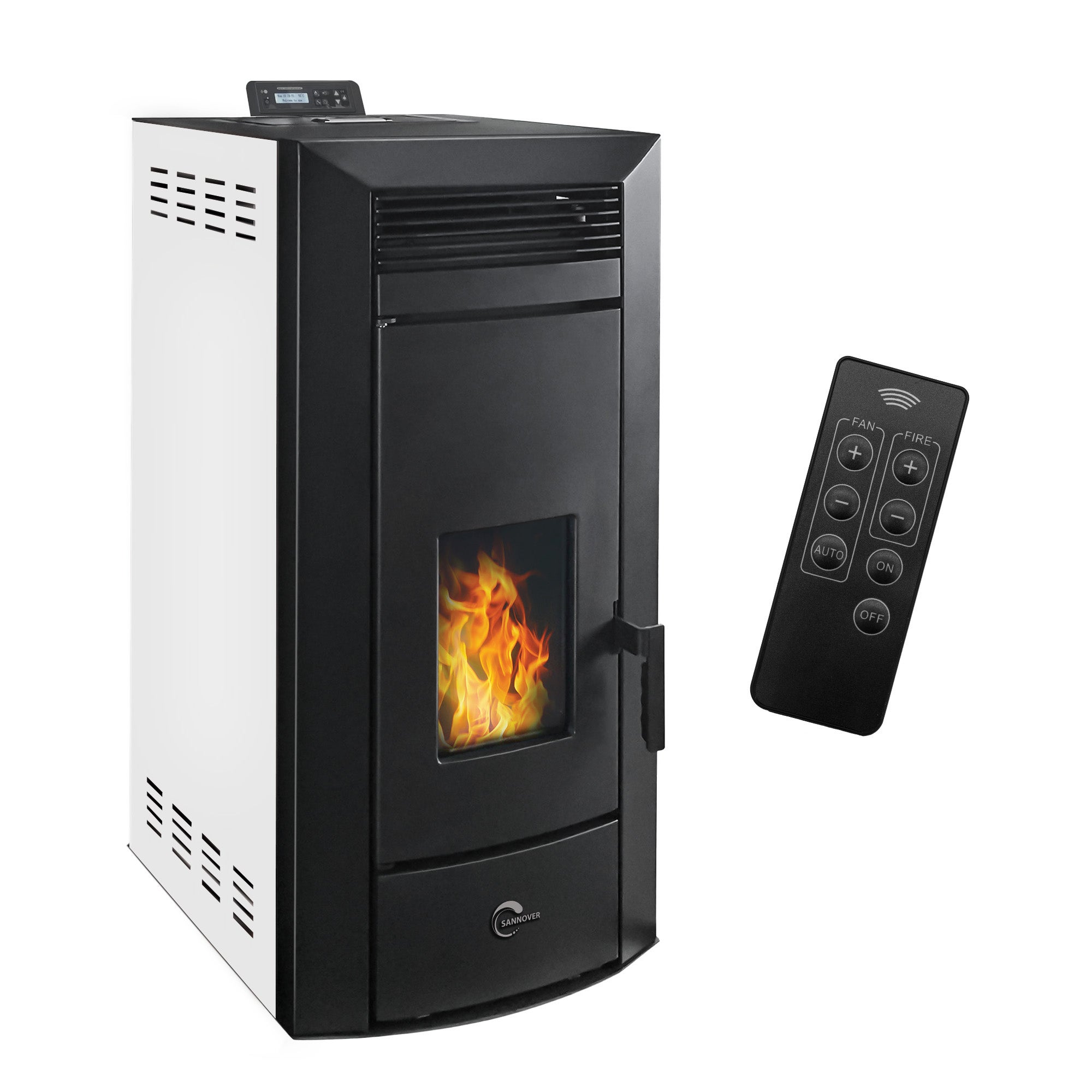 Hydrauliczny piec na pelety Kleona 22,7 kW Biały Sannover