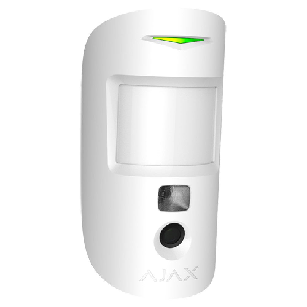 Détecteur de mouvement PIR avec caméra intégrée couleur blanc Ajax — free download