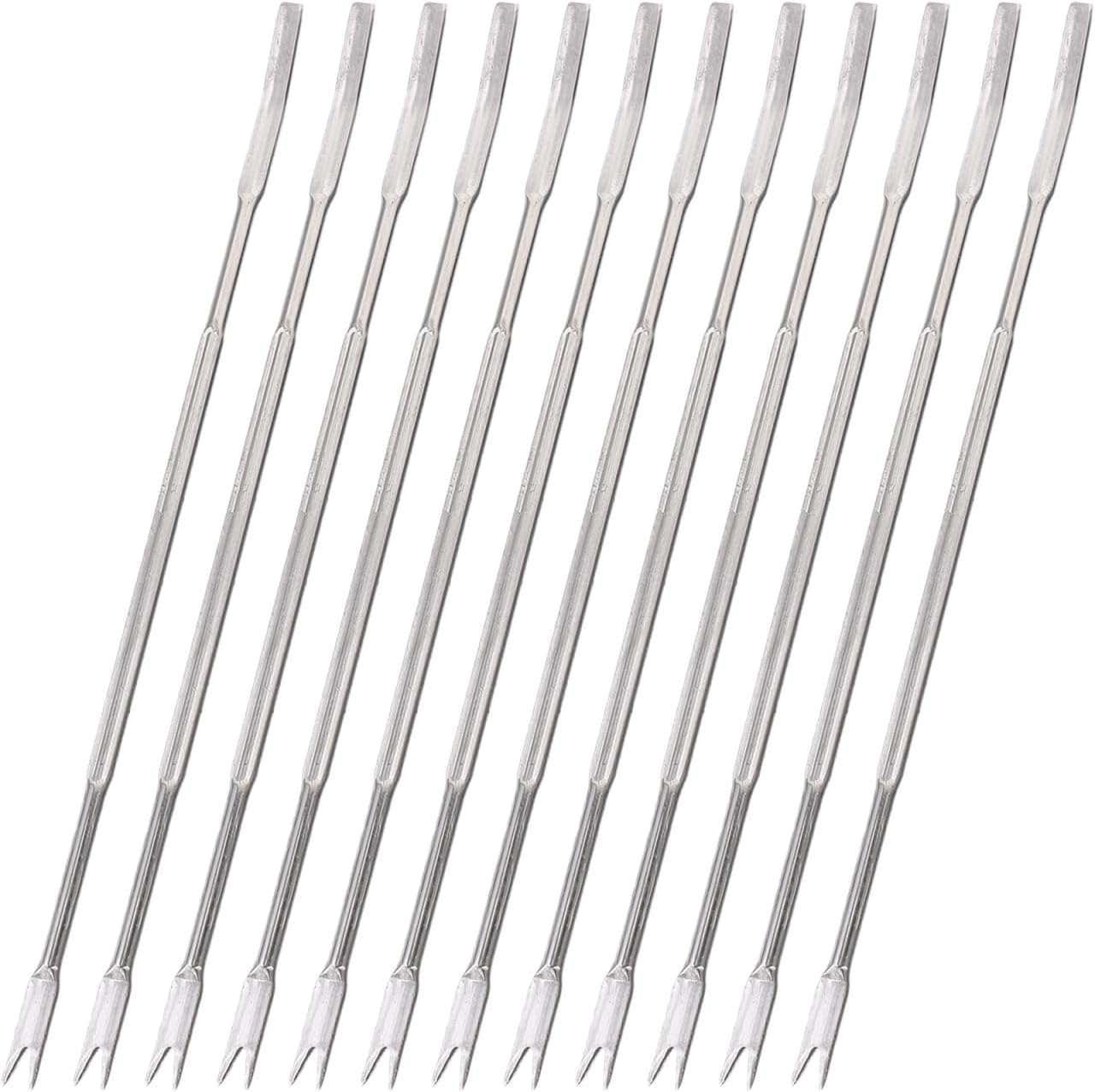 12 szt stalowych krakersów do owoców morza, skorupiaków, krabów i orzechów