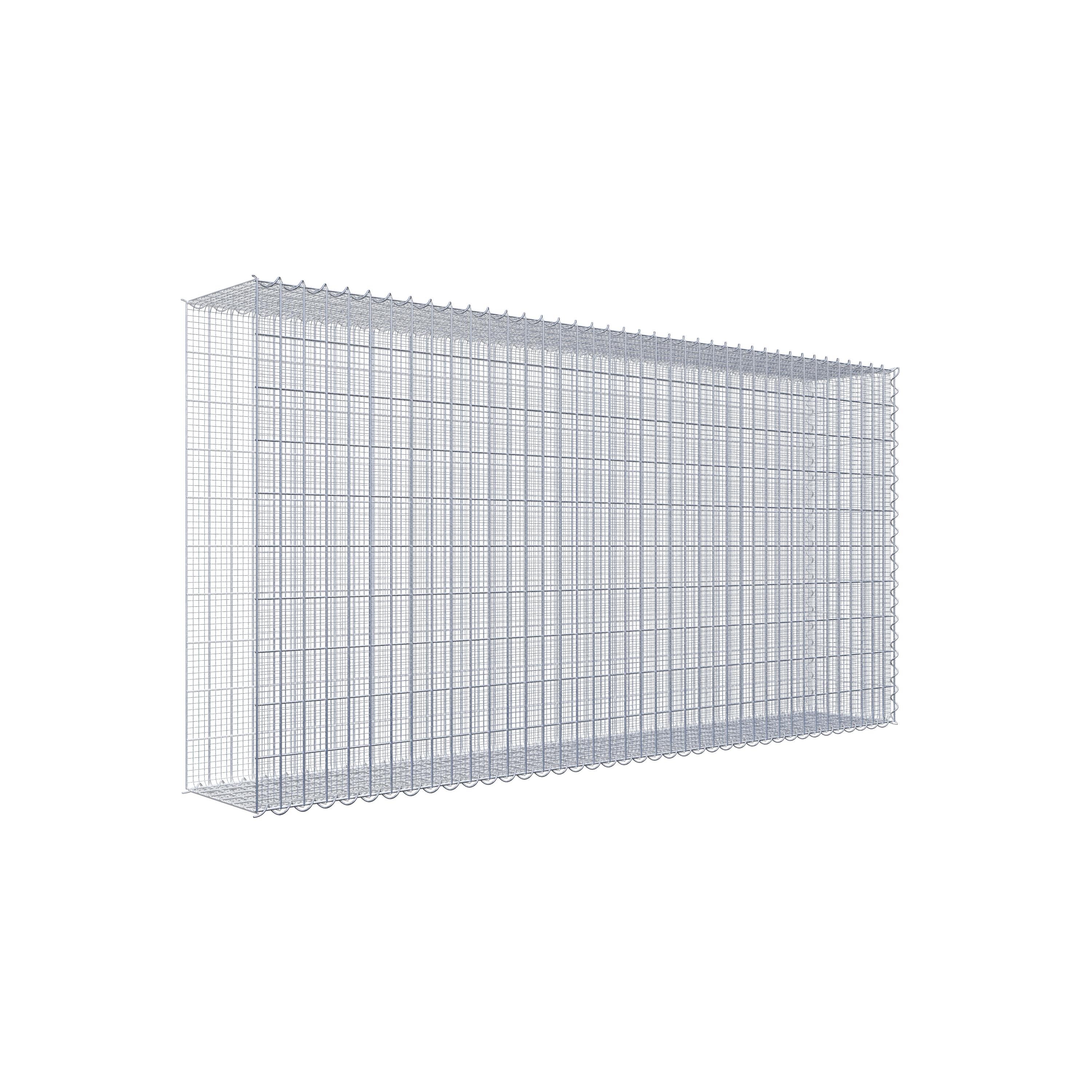 Gabiona Gabion En Pierre Concassée 200 Cm X 100 Cm X 20 Cm  L 5 X 10 Cm Spirale