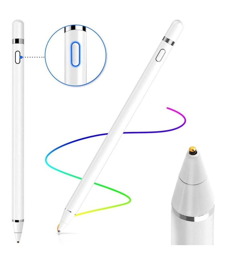 12 Penne Stilo Capacitive Colorate – Punta Morbida, Corpo In Alluminio, Universali Per Touch Screen, GPS E Tablet - 2
