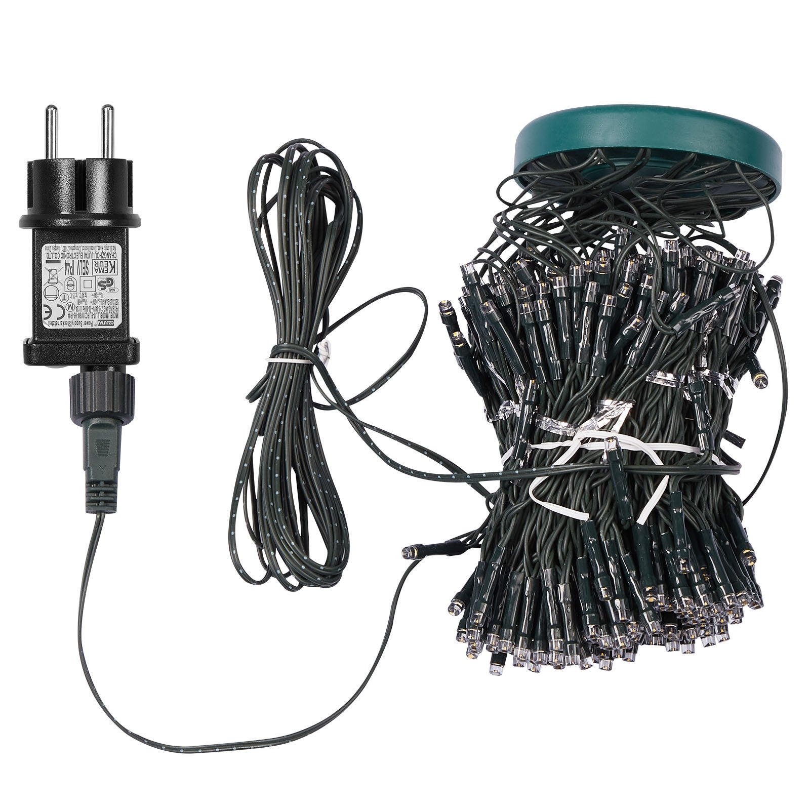 Guirlande lumineuse pour sapin de Noël 2 m 400 LED 8 modes Guirlande lumineuse pour intérieur Lumières de Noël pour décorer le sapin de Noël - 7