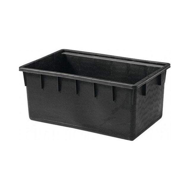 STEFANPLAST Mastello rettangolare nero 250lt