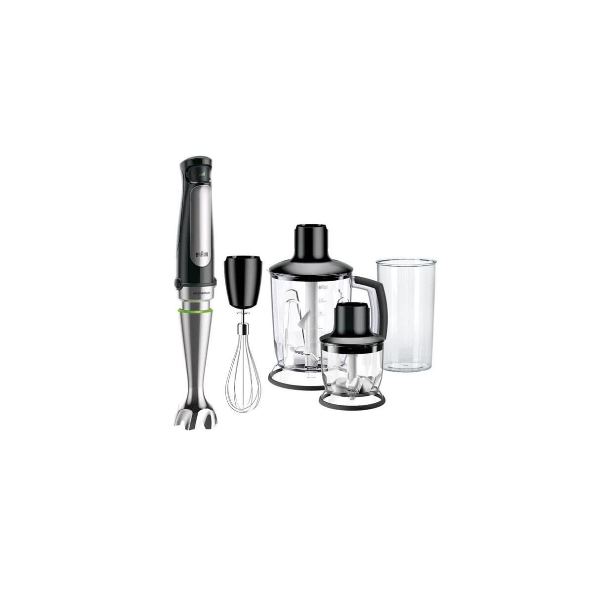 Blender ręczny Braun MultiQuick 7 1000W 1,25L stal nierdzewna czarny