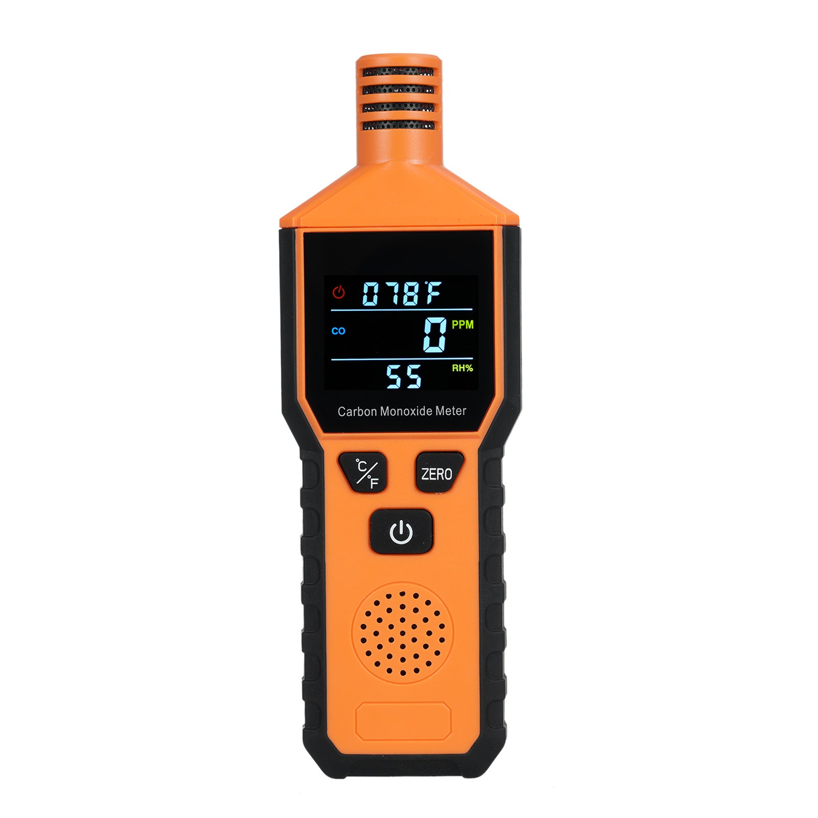 Rilevatore Monossido Di Carbonio Per Auto E Aerei – Allarme Rapido A 9 Ppm, Display LCD E Portachiavi, Versione 2.0