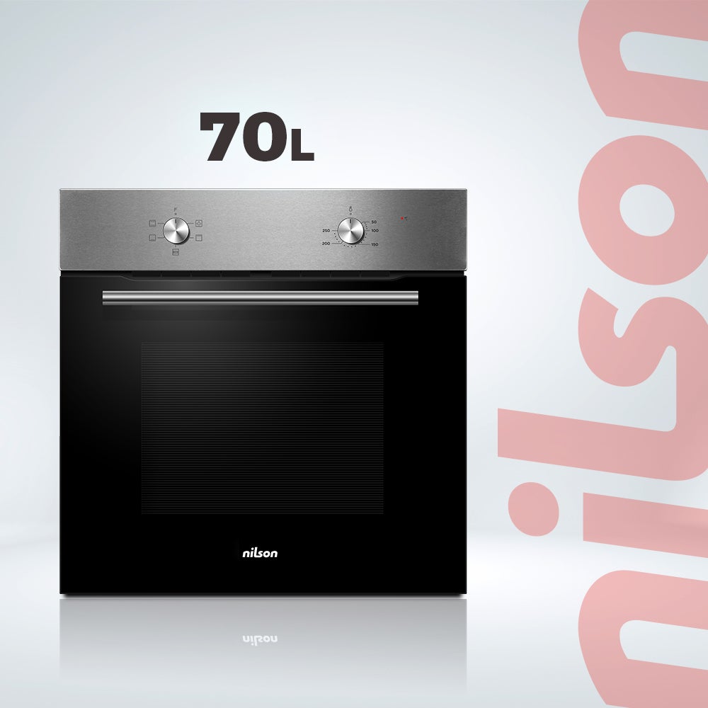 Horno Multifunción Nilson, NH4700EX, Capacidad 70 Litros, 2100 W, 4 Programas, Interior Esmaltado, Fácil Limpieza, Eficiencia Energética Clase A - 2