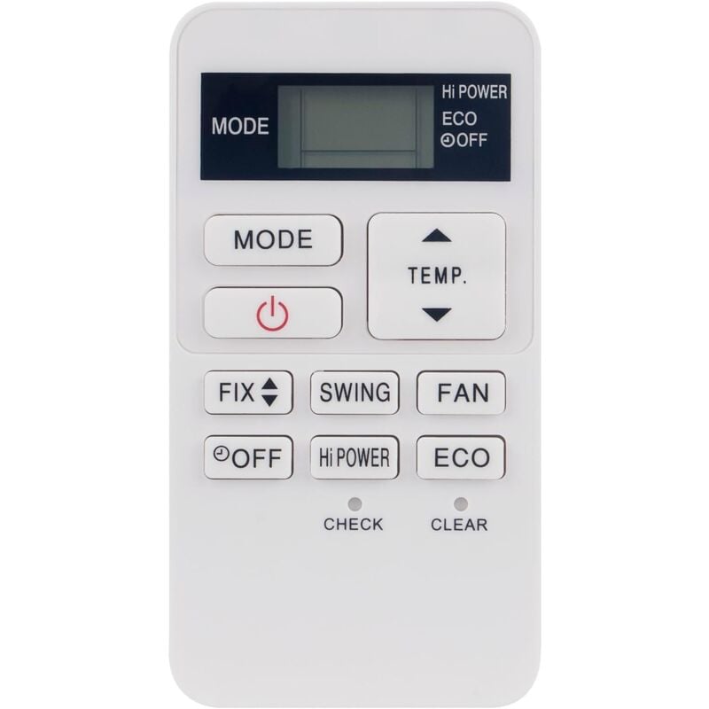 Wymień pilota zdalnego sterowania Condizionatore odpowiedniego do klimatyzatora Toshiba AC A/C RBC-ASX11E-C RAS-24BKVG-TR RAS-07BAV-E RAS-10BAV-E RAS-
