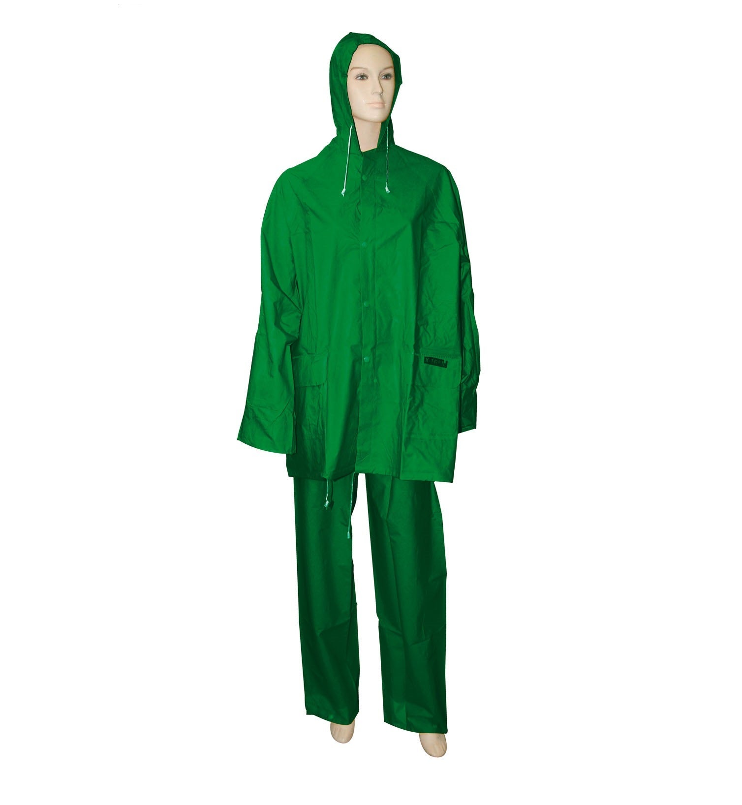Traje impermeable PVC BRIXO COLOR verde TALLA XXL Leroy Merlin