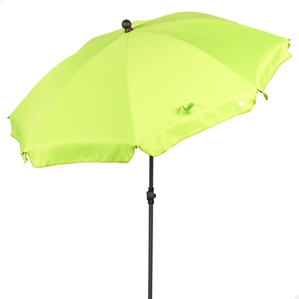 Aktive sombrilla playa grande inclinable verde 200 cm uv30
