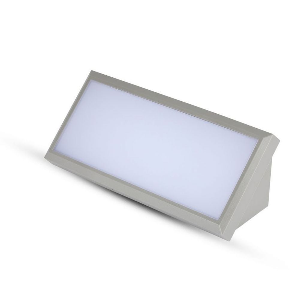 Narożna lampa ścienna LED 12W Kolor szary 3000K IP65