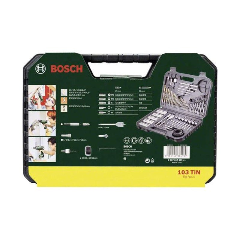 Bosch Accessoires - Set d'embouts, forets et douilles de 35 pièces