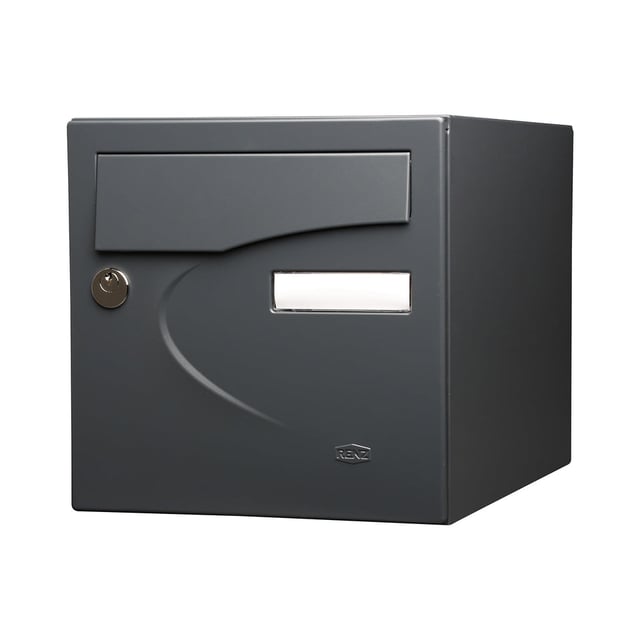 Boite aux lettres Préférence 1 porte gris anthracite mat 7016M