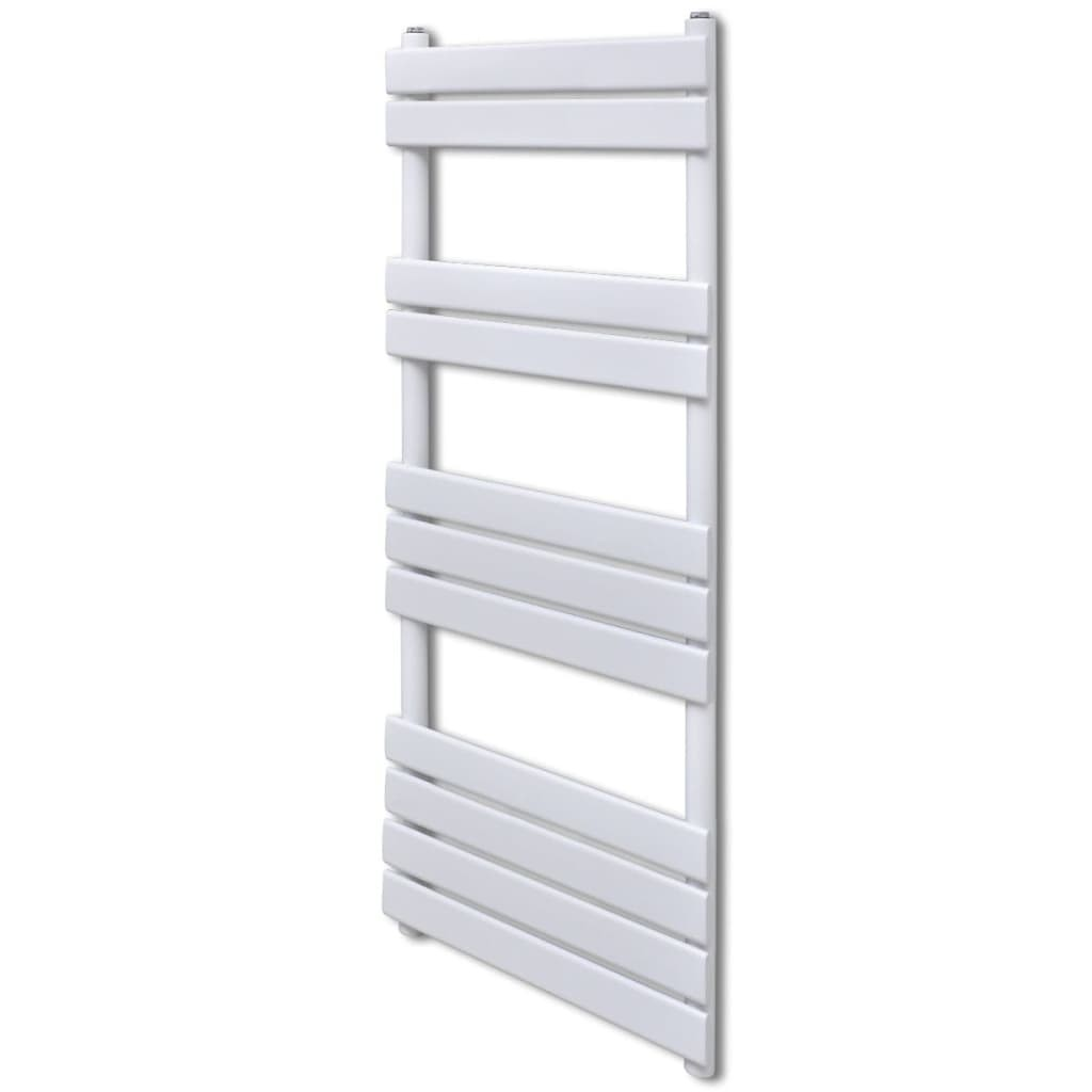 Radiateur Sèche-Serviettes Vertical Blanc 600x1200 mm – 11 Barres Acier, Haute Puissance Calorifique, Fixation Murale - 2