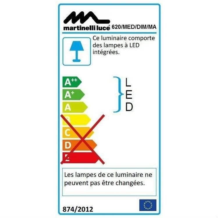 PIPISTRELLO MEDIUM-Lampada Dimmer LED supporto telescopico H50-62cm - 4