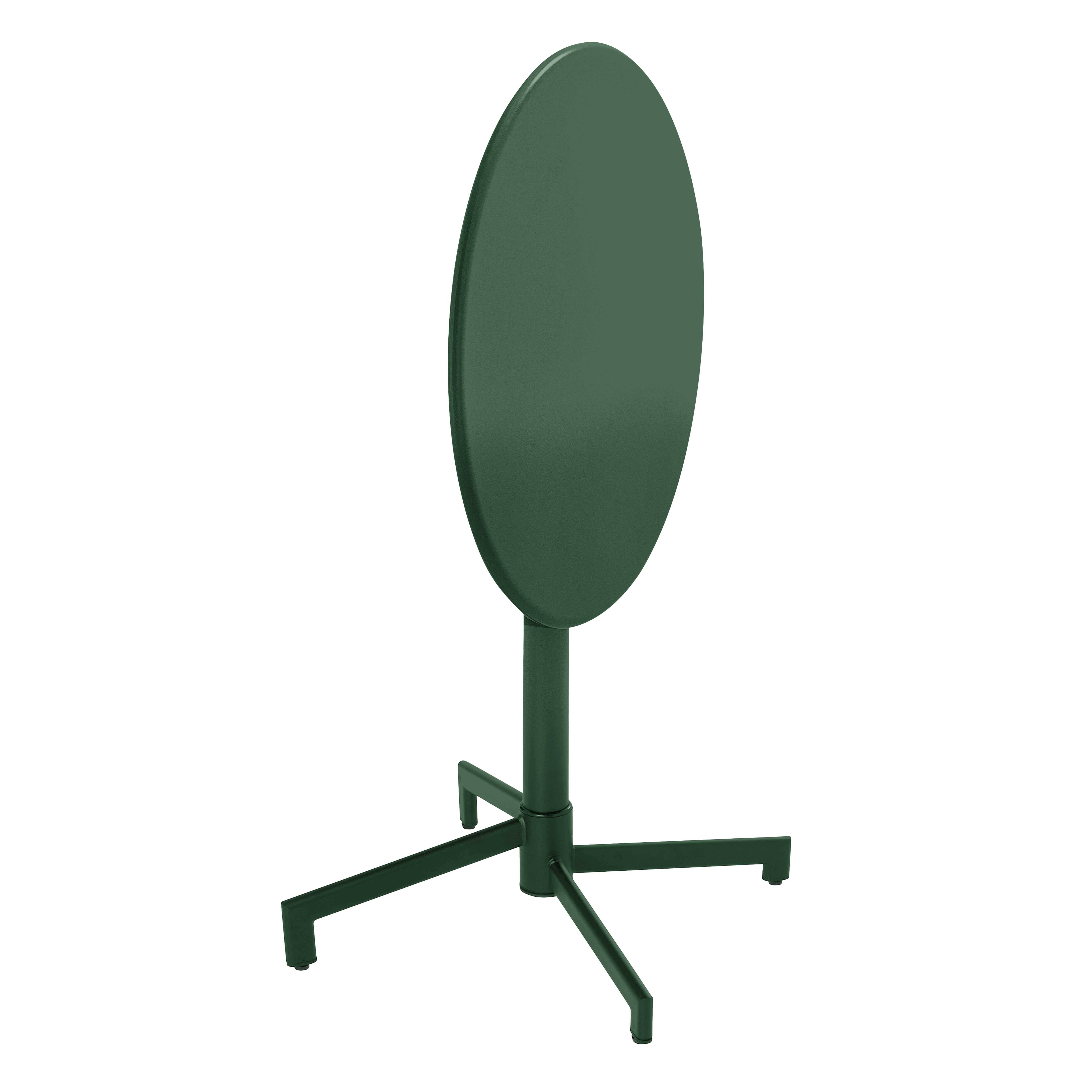 Oviala Tivoli - Set da giardino con tavolo rotondo, in legno e 4 sedie
