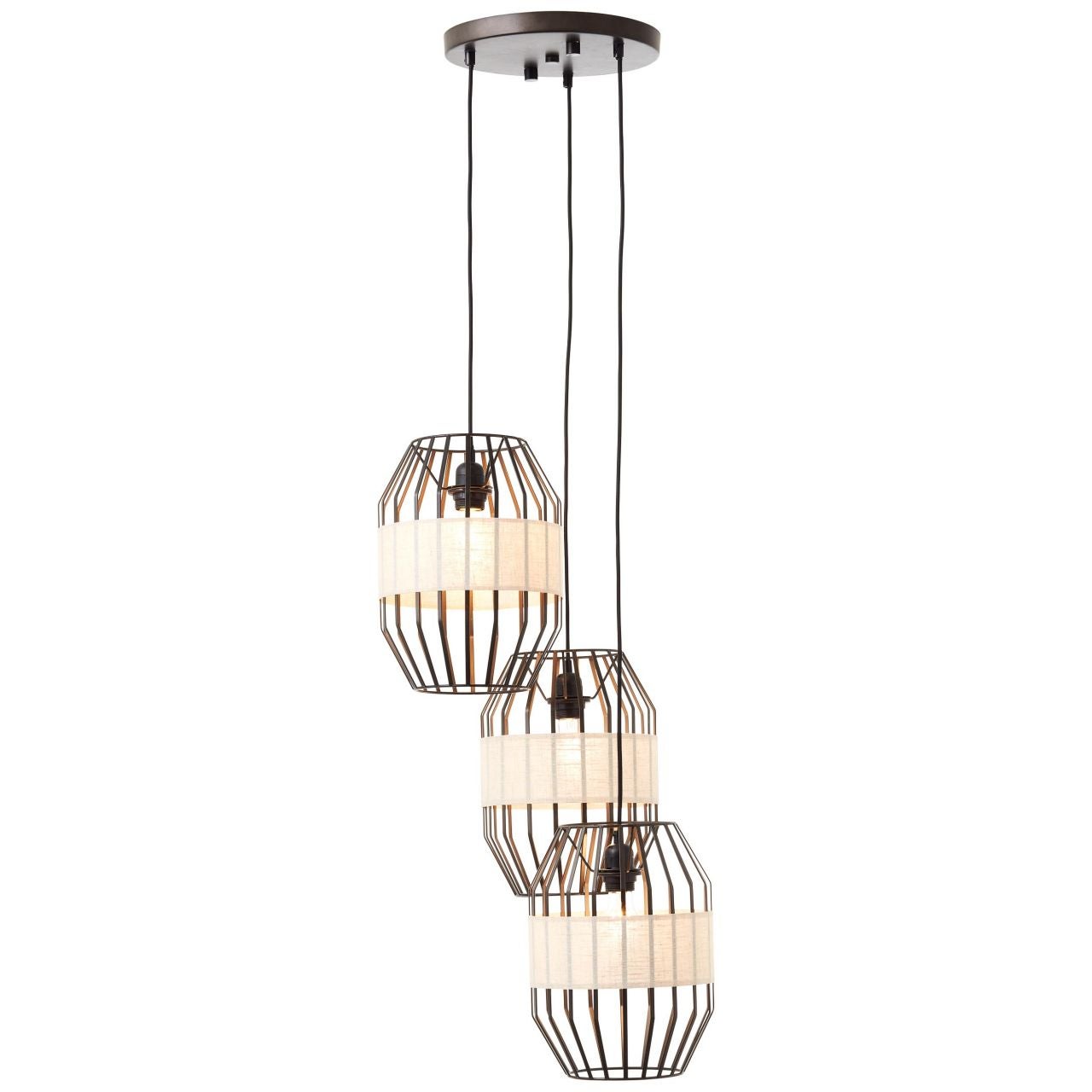 Brilliant Lamp Marty LED kinkiet 1 żarówka czarny piasek/matowe aluminium/metaliczne złoto 1x GU10, 10 W, żarówka LED w zestawie i wymienna