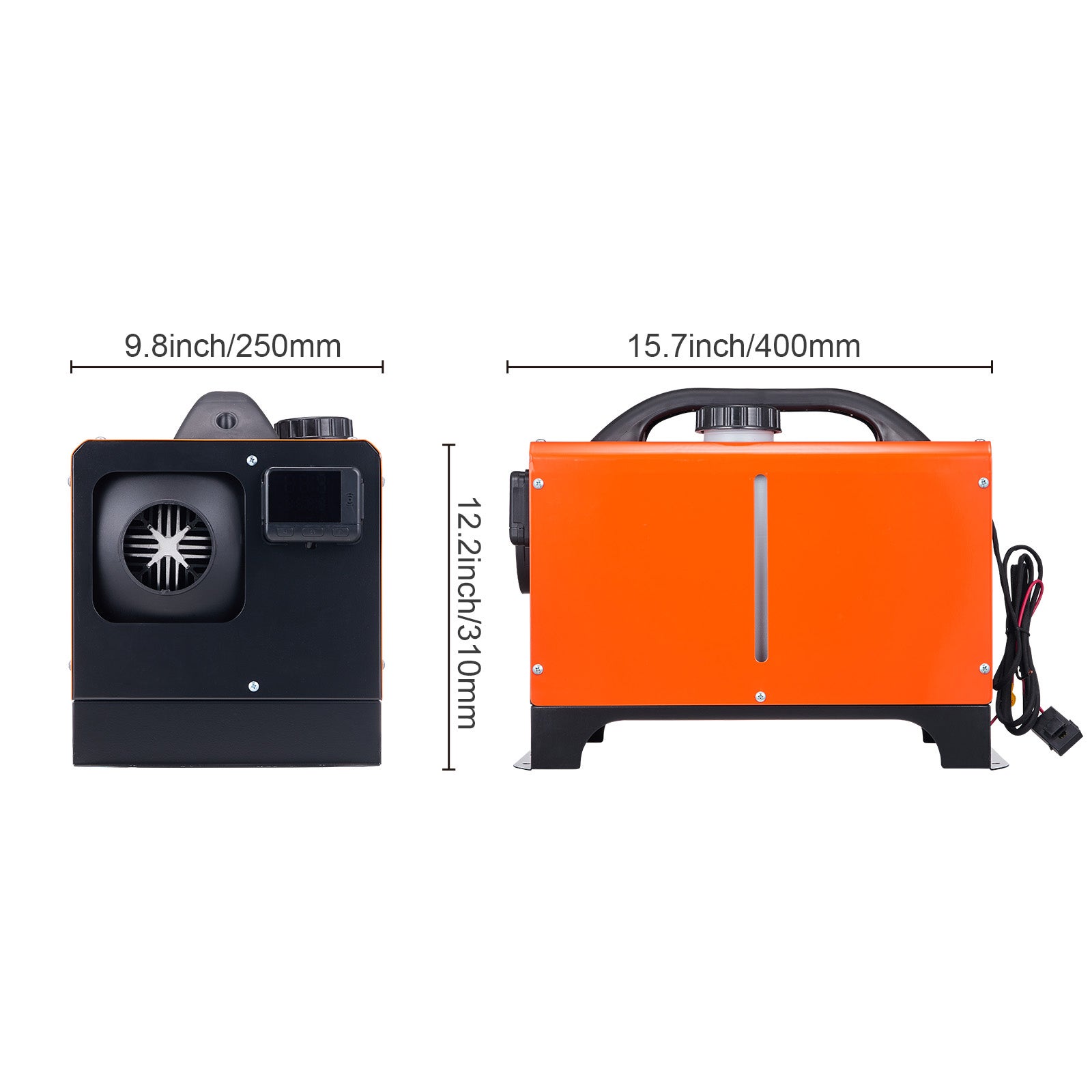 Chauffage à air diesel tout-en-un,SucceBuy 12 V 5 kW avec télécommande LCD,pour voiture,camping-car,intérieur - 2