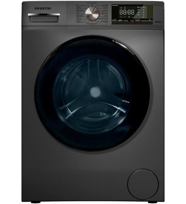 MediaMarkt Infiniton Lavadora Carga Frontal, Wm-S72adx, 7 Kg, 1200Rpm, 15 Programas, Inverter, Antialérgenos, Dark Inox - Imagen 3
