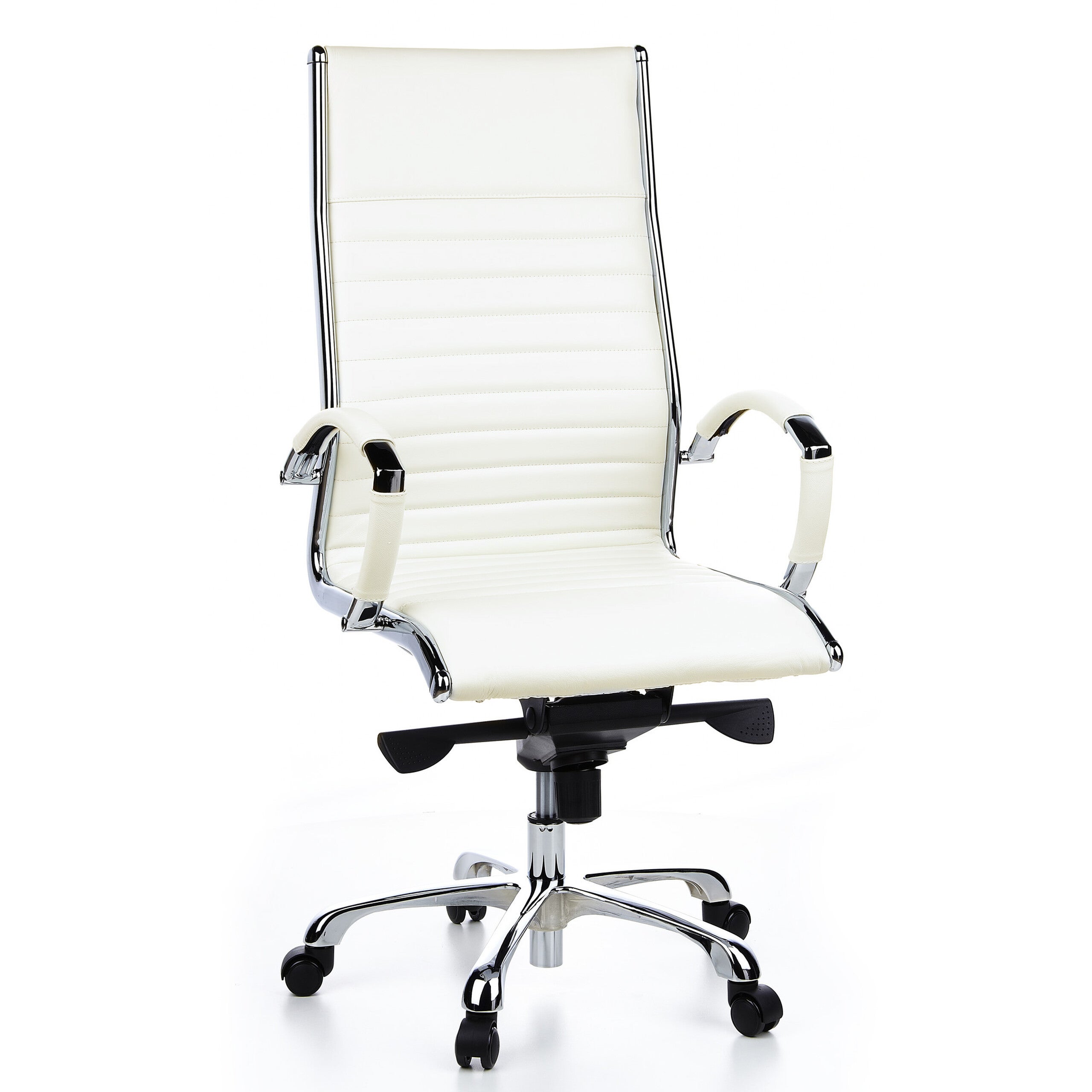 Profesjonalny fotel szefa PARMA 20 Kremowobialy hjh OFFICE