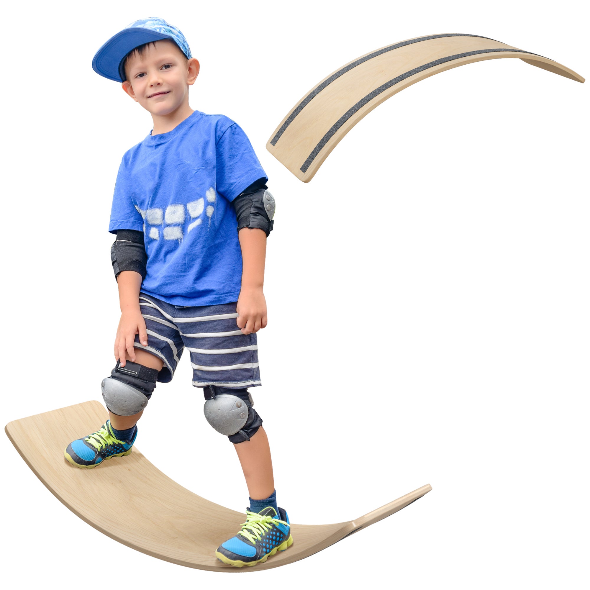 Planche D'Équilibre Montessori Pour Enfants – Intérieur/Extérieur – Certifiée CE – Développe Moteur, Concentration, Confiance