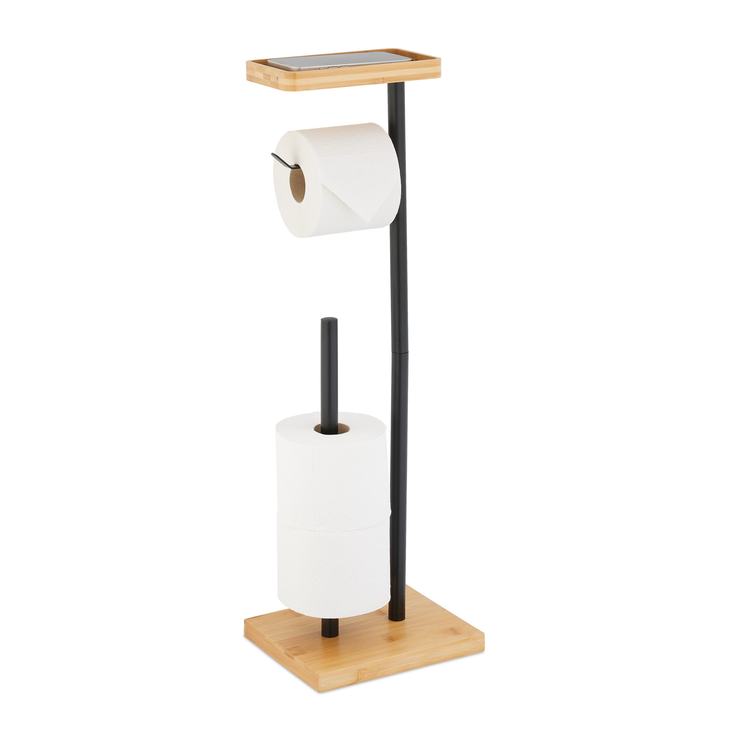 Porta Rollos De Papel Cocina Portarrollos De Pared Leifheit Parat Royal - Para 3 Rollos (cocina, Aluminio, Film), Acero Inoxidable, Con Cortador (25793) Portarrollos De Pared Parat Royal