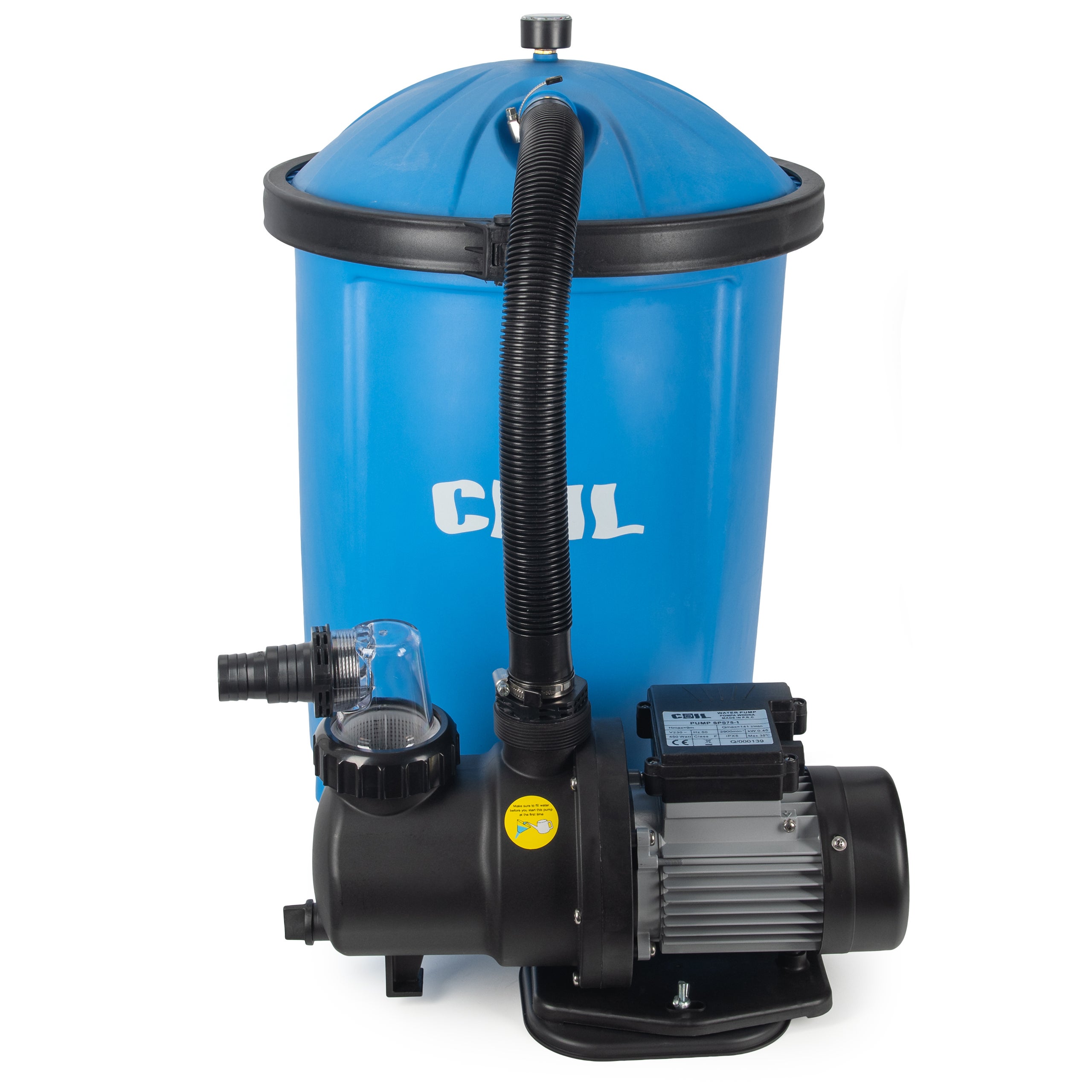 COIL Pompa piaskowa do basenu Bestway Intex. wydajność 8500l/h + kulki filtracyjne Aquallon 925g - 4