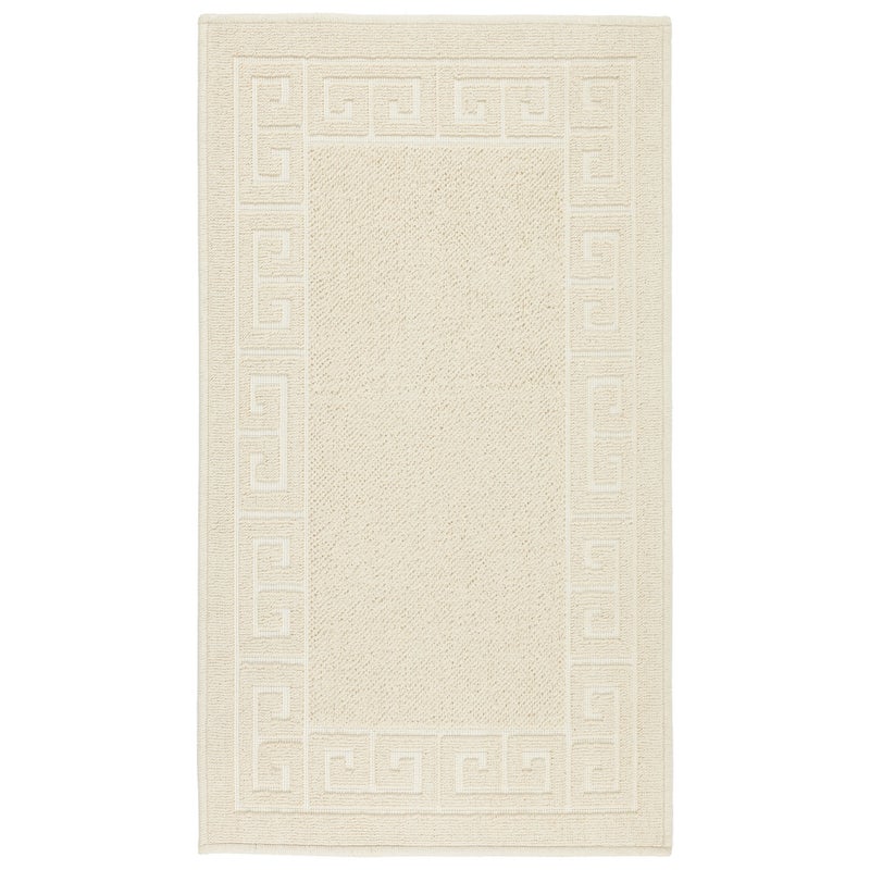 Dywanik łazienkowy Lino 73x135 cm bawełna egipska grecki beżowy