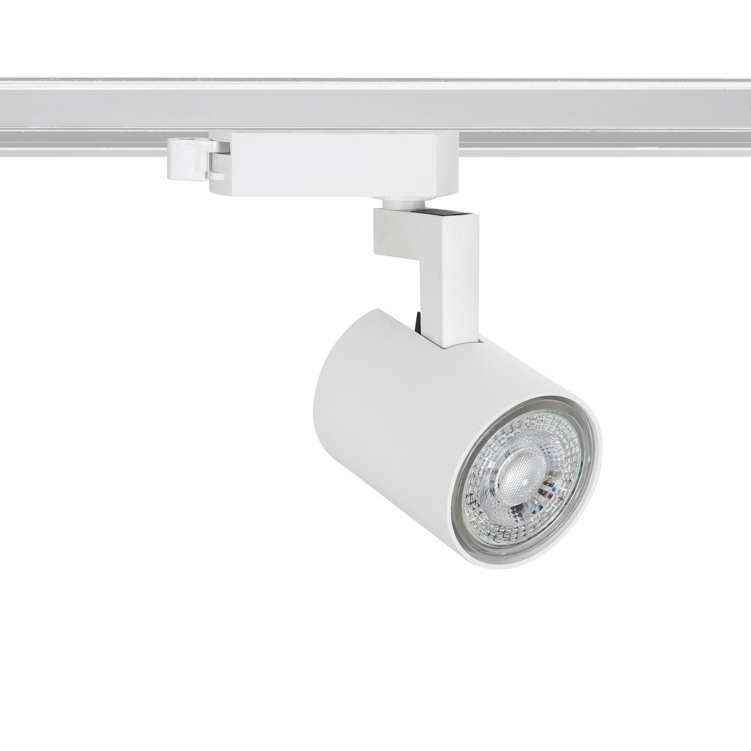 Foco Carril Monofásico Jiuk para Bombilla GU10, Blanco, Aluminio,Policarbonato Aluminium,Polycarbonate - 6