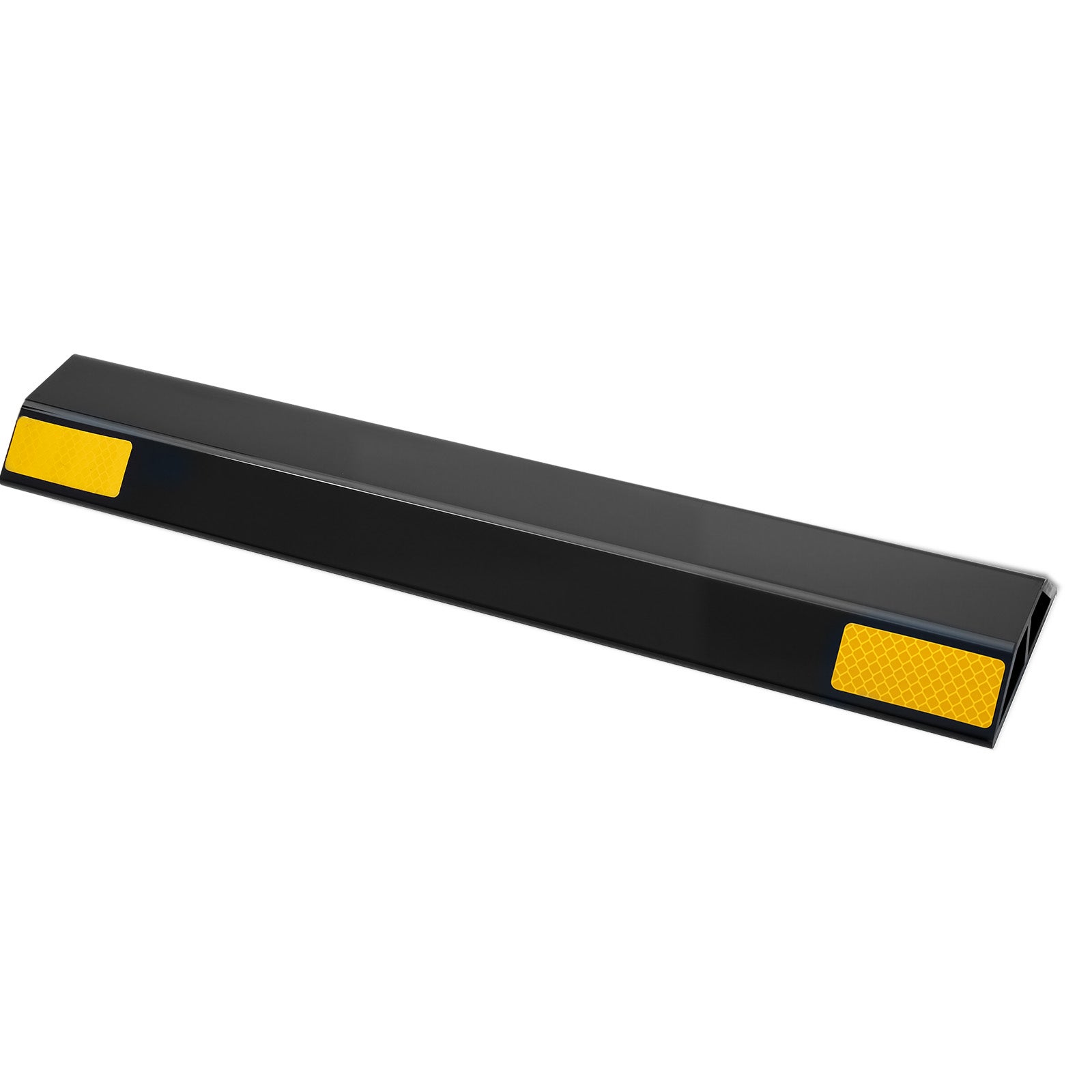 Ogranicznik parkingowy PP VEVOR 2 szt samoprzylepny z elementami odblaskowymi do garażu 446 x 90 mm