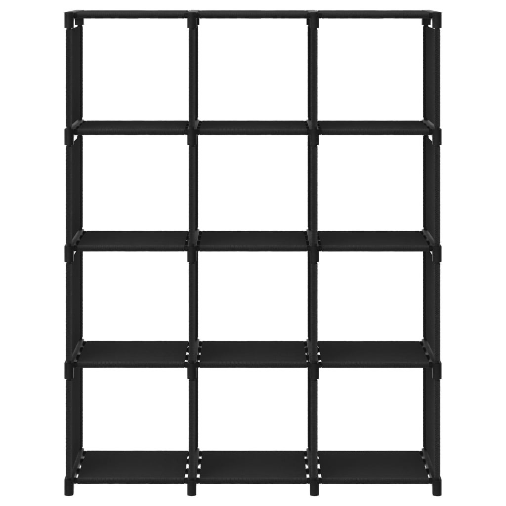 Scaffale In Kit 12 Ripiani Filocromo L 180 X P 35 X H 180 Cm Nero Portata Per Ripiano 60 Kg 90202097