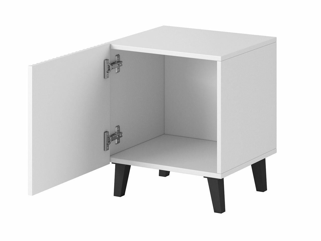 Table de chevet Set de 2x PALACE 45x51x40 cm Noir de haute qualité - 3