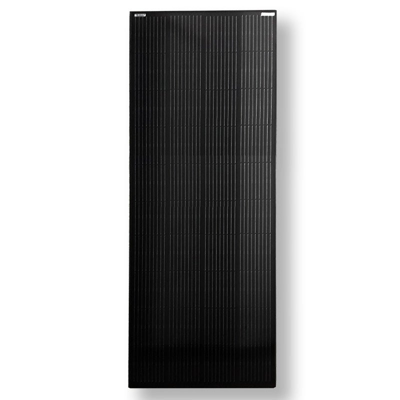 Blugy pack panel black 250w+2 soportes 668mm camper, van, autocaravana