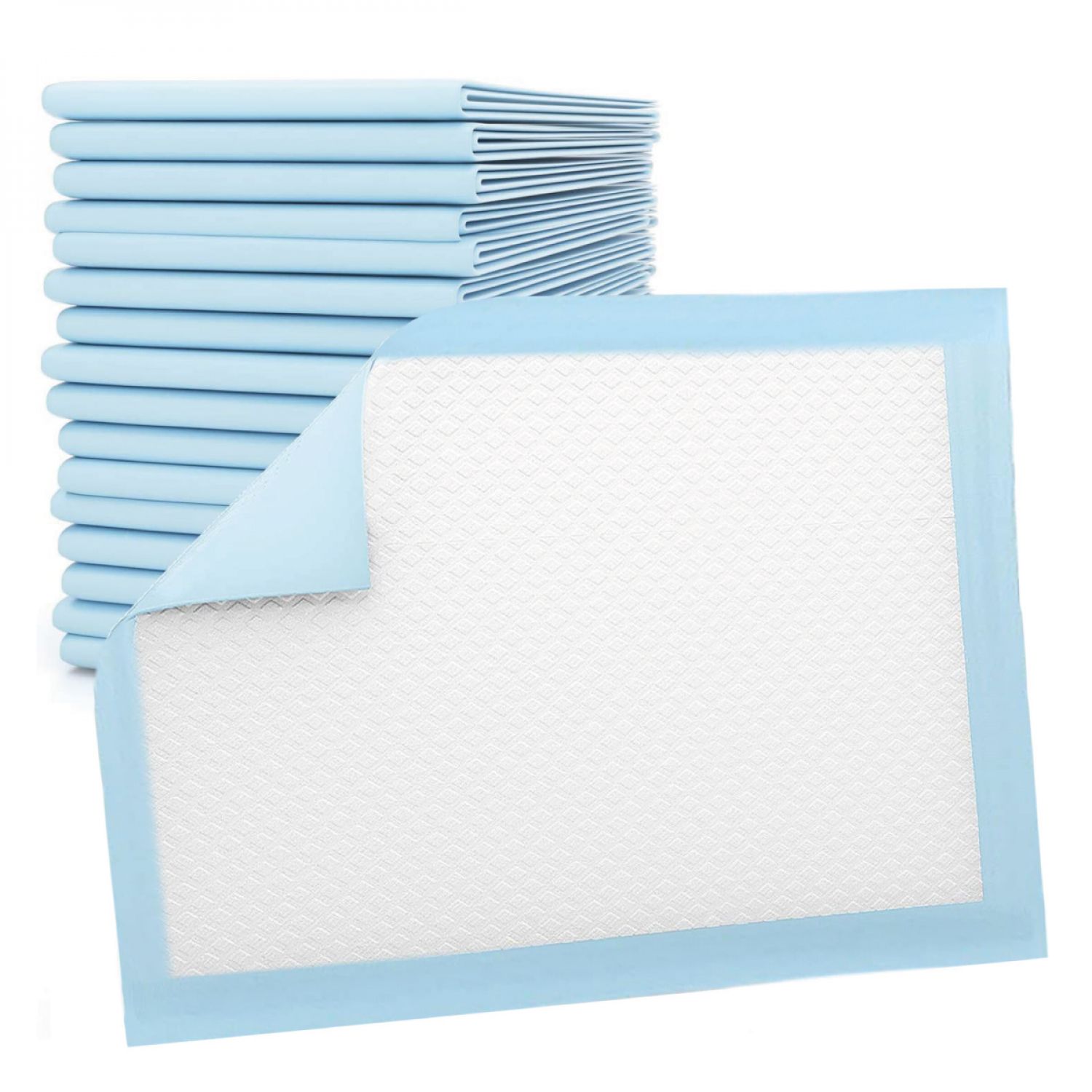 2 Alèses éponge Coton PU - Saugende Unterlagen Für Babybett 40x80cm