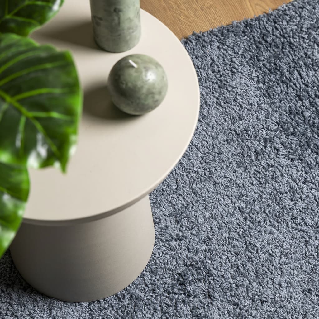 vidaXL Tapis shaggy PAMPLONA poils longs moderne bleu 240x340 cm - 7